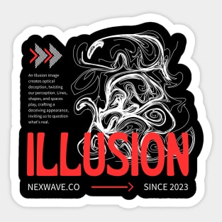 illusion Sticker